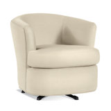 Swivel Barrel Chair