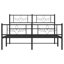 Cadre de lit en métal 12 po avec tête de lit sans matelas-1461949986-1461949987