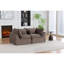 Canapé modulaire en velours côtelé 74,8 pouces Cloud Comfort