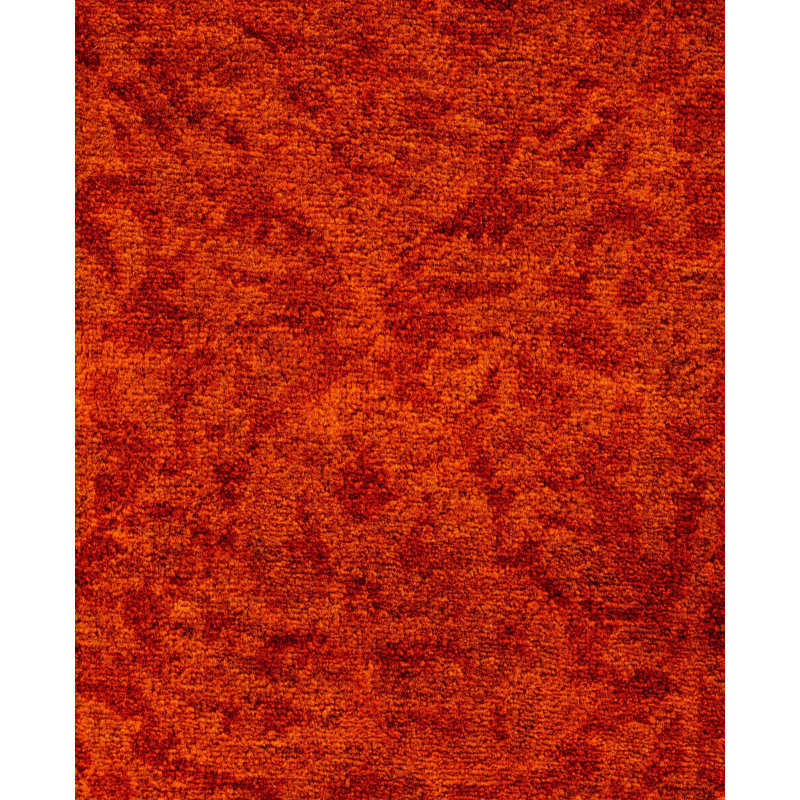 Overdyed One-of-a-Kind 2' 7" X 10' 0" Hand Knotted Area Rug