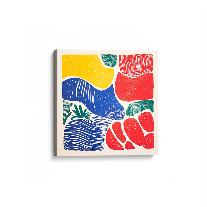 "Primaire codes II" par Walker Noble, reproduction d'art sur toile, Toile tendue, Ne s’applique pas, H 30 po x l 30 po