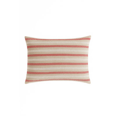 Classic Grey Marina Stripe Indoor Outdoor Pillow 24x24