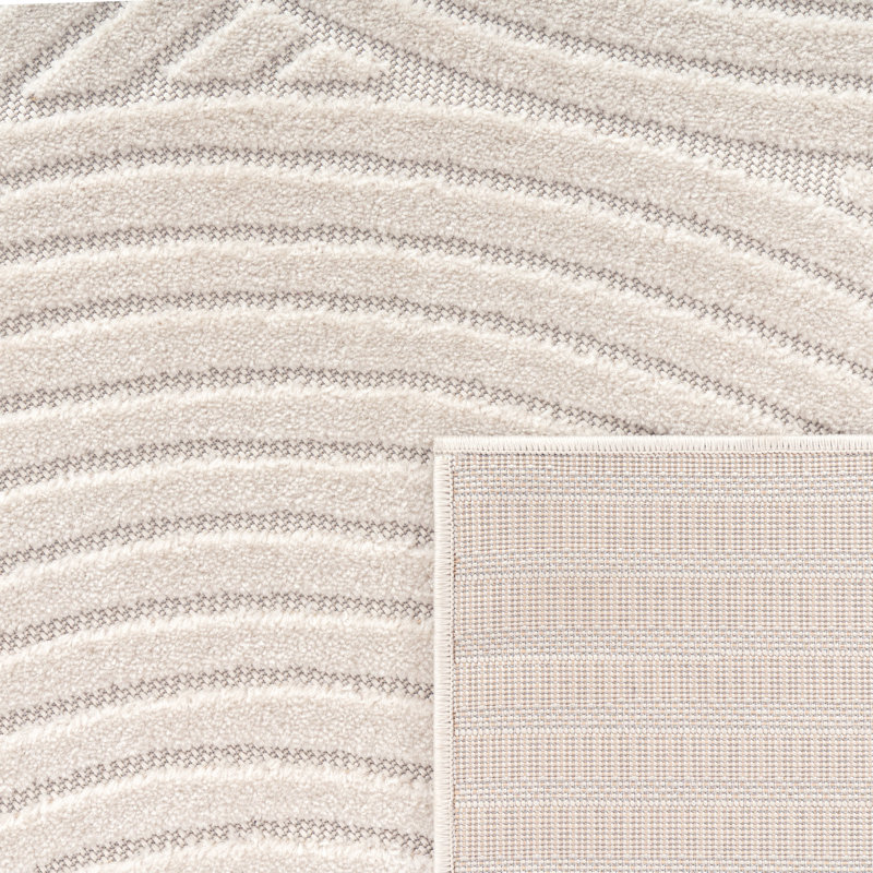 Lyndzey Solid Colour Indoor / Outdoor Area Rug, Rectangle 200 x 290cm