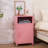 Katarra 26'' Tall Metal Nightstand Storage Cabinets With Lock-804624991
