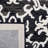 Farnham Blossom 104 Area Rug In Black / Ivory-1867592507