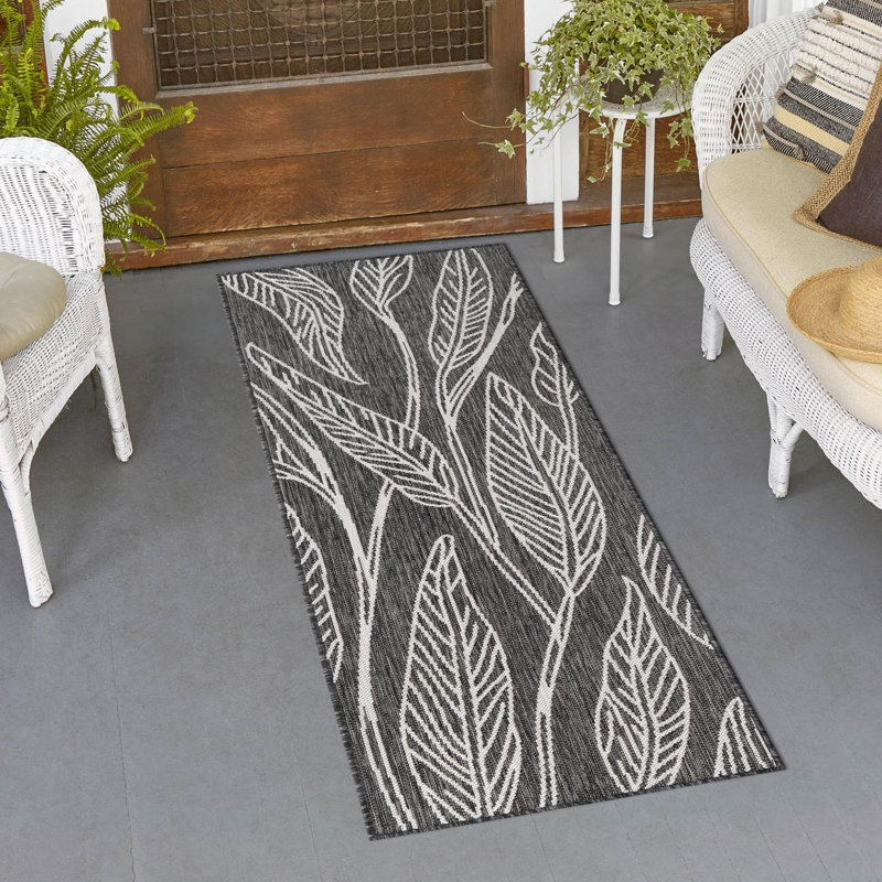 Firman Beachcrest Home Leaf Wygant Indoor/Outdoor Area Rug, Runner 2' x 6'1"