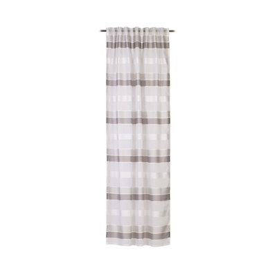 Sanostee Tab Top Semi Sheer Curtain