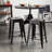 Cricklade Upholstered Counter Stool with Metal Frame-482118229