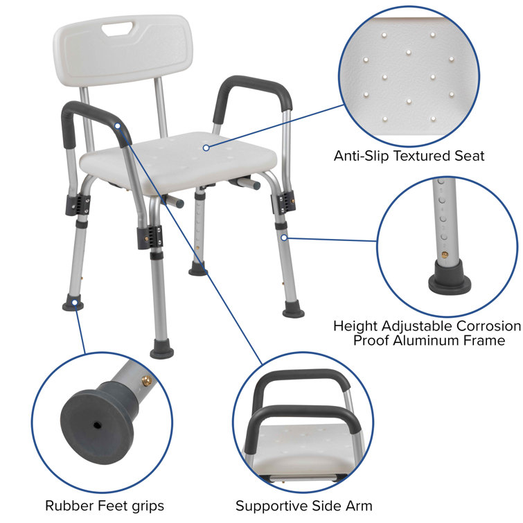 Chair Hip W/Adjustable Footrest 300LB Capacity by Drive – JML