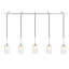 Luminaire suspendu pour îlot de cuisine 5 lumières Shults-1030079597-1028672047