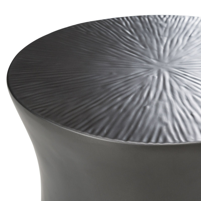 Table de bout Nuoro - Gris antique moderne