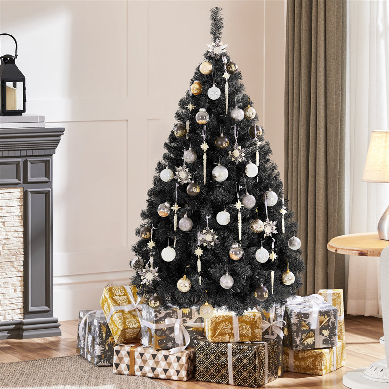 Artificial Spruce Christmas Tree, 4'