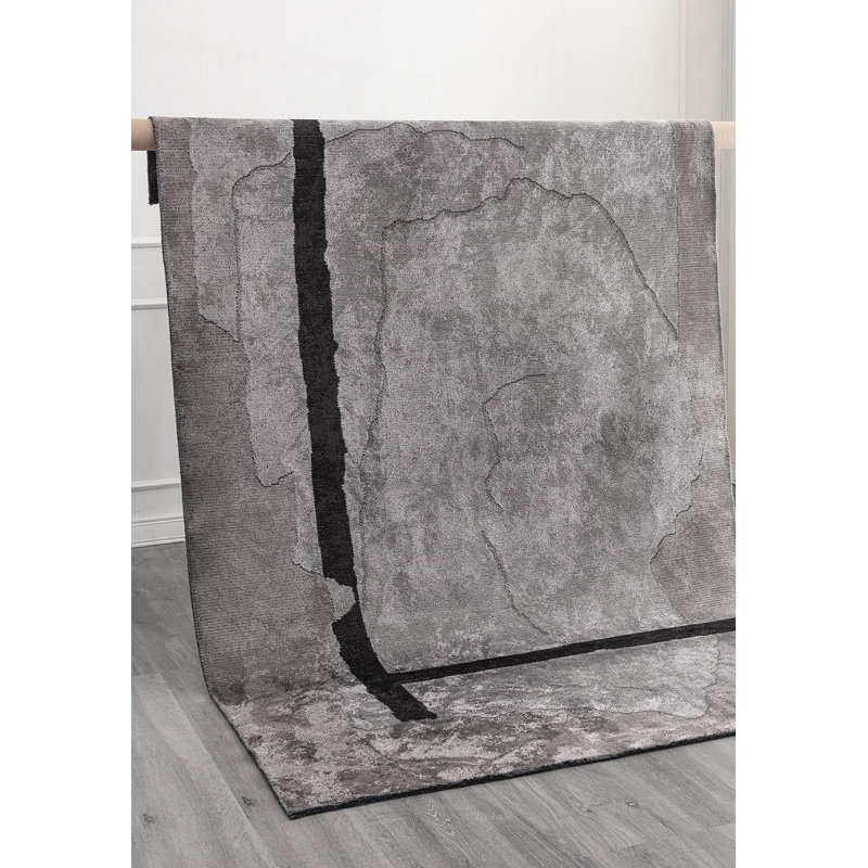 Rapture Abstract Area Rug, Rectangle 7'10" x 11'2"