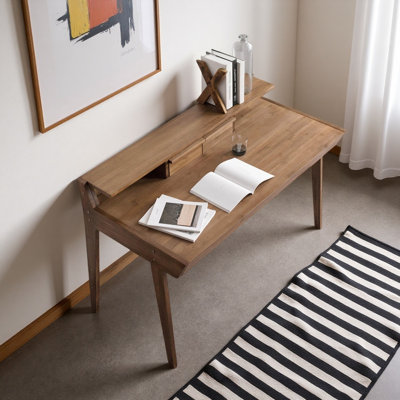 Pure solid wood desk