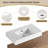 60'' Single Bathroom Vanity with Resin Top