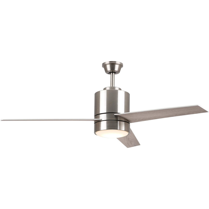 Ventilateur de plafond d'intérieur intelligent Raiden, Argent argent, 193 tr / min, Argent argent