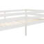 Lit mezzanine avec escalier, blanc