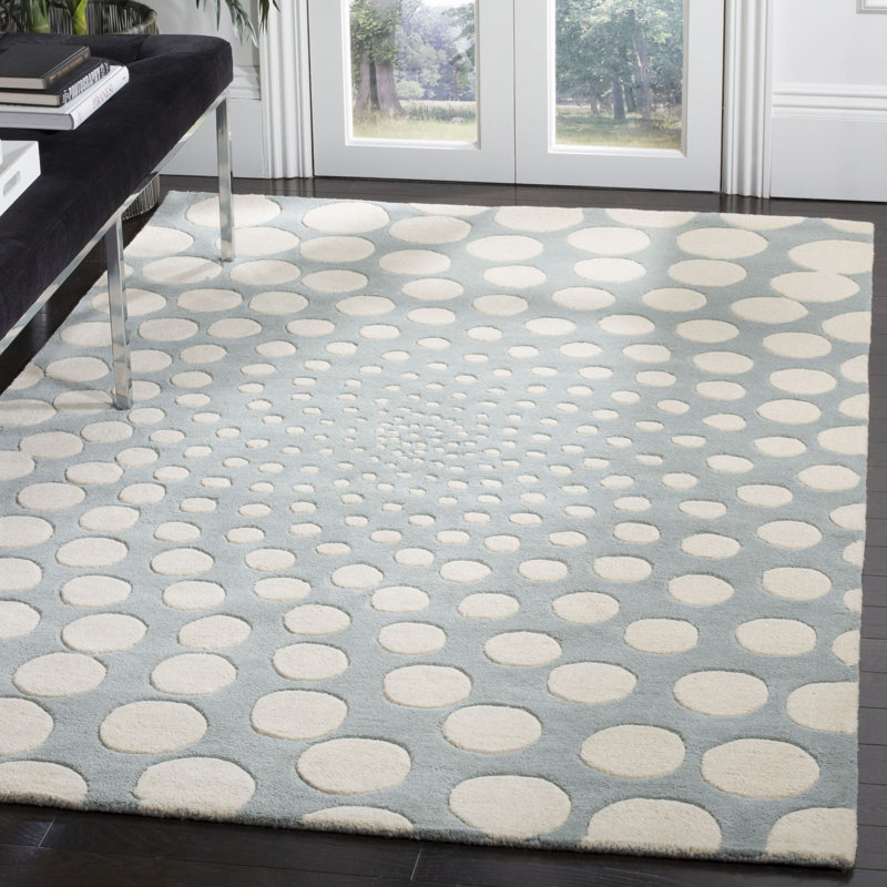 Tapis en laine et en viscose touffeté à la main Candelo Soho, Rectangle 3 pi 6 po x 5 pi 6 po