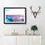 Boat in the Red Lotus Sea in Thailand in Abstract - Picture Frame Photograph Print-55679439-55679440