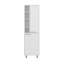 Kitchen Pantry H 80,30 po 2 portes, 9 tablettes, 4 pieds, blanc - Cuisine