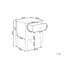Bletchley 45cm W Bedside Table