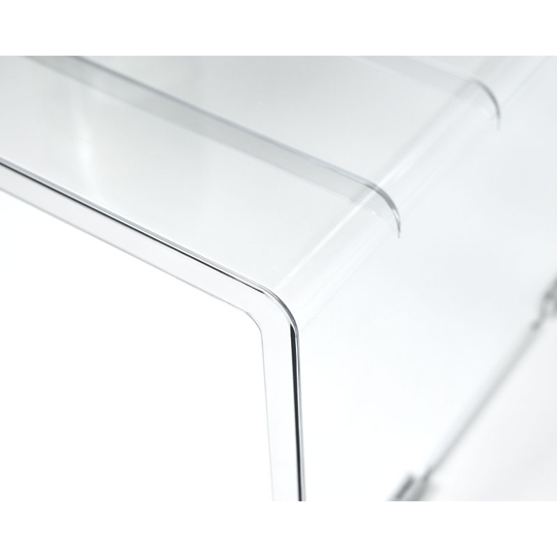 Porte-détergent pour salle de lavage profonde en plastique recyclé iDesign - transparent, H 5,60 po x l 13,52 po x P 6 po