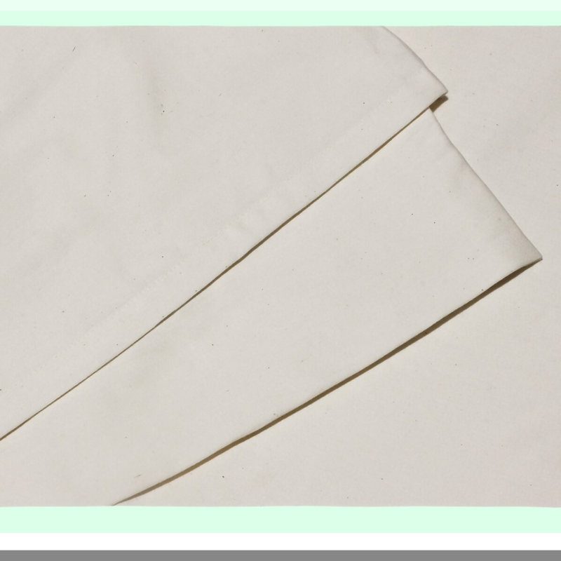 Microfiber Pillowcase Set - Rust Burnt Soft Washed Pillow Shams - Envelop Closure Pillow Covers (Set of 2), Cream
