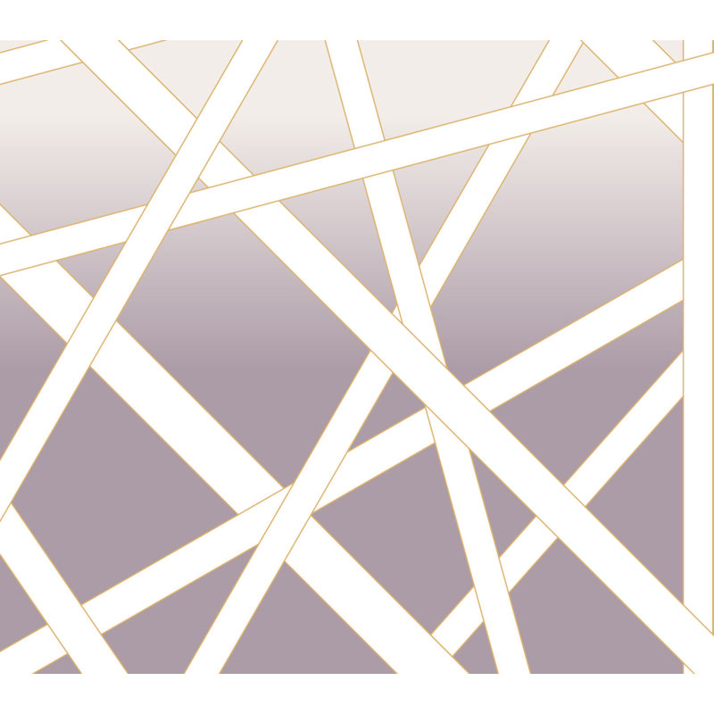 Murale Nastri Shade, Mauve