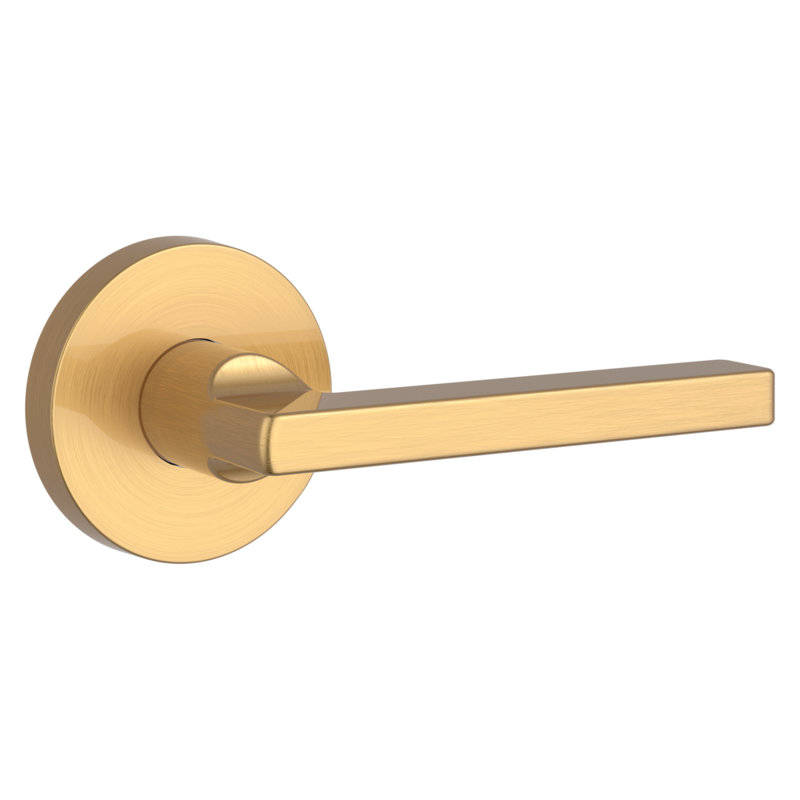 Lifetime (PVD) Satin Brass Passage Door Lever