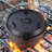Pirecart Dutch Oven Pot with Lid,  Cast Iron Dutch Oven, with Lid Lifter Handle, Stand & Dual Function Lid Griddle for Home Cooking ,Baking (Black)-108996514