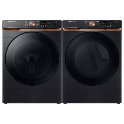 Samsung 5.2 cu. ft. Front Load Washer and 7.5 cu. ft. Dryer with Sensor Dry