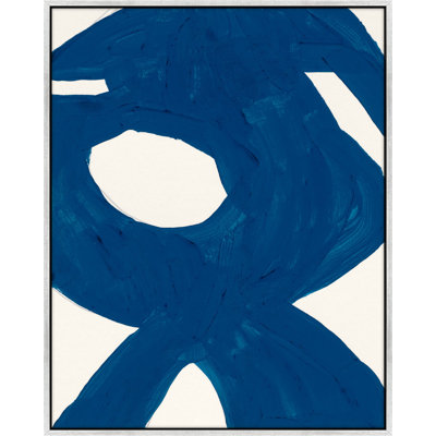 Blue Harmony 2 Framed Print by Andrea Stokes
