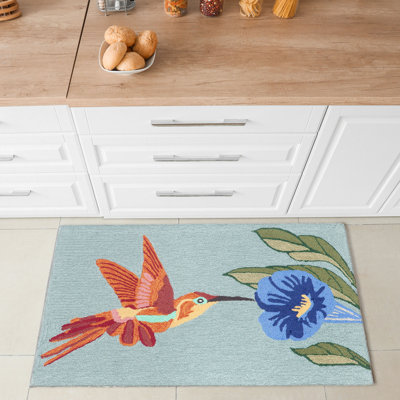 Ismay Synthetic Water Resistant Kitchen Mat
