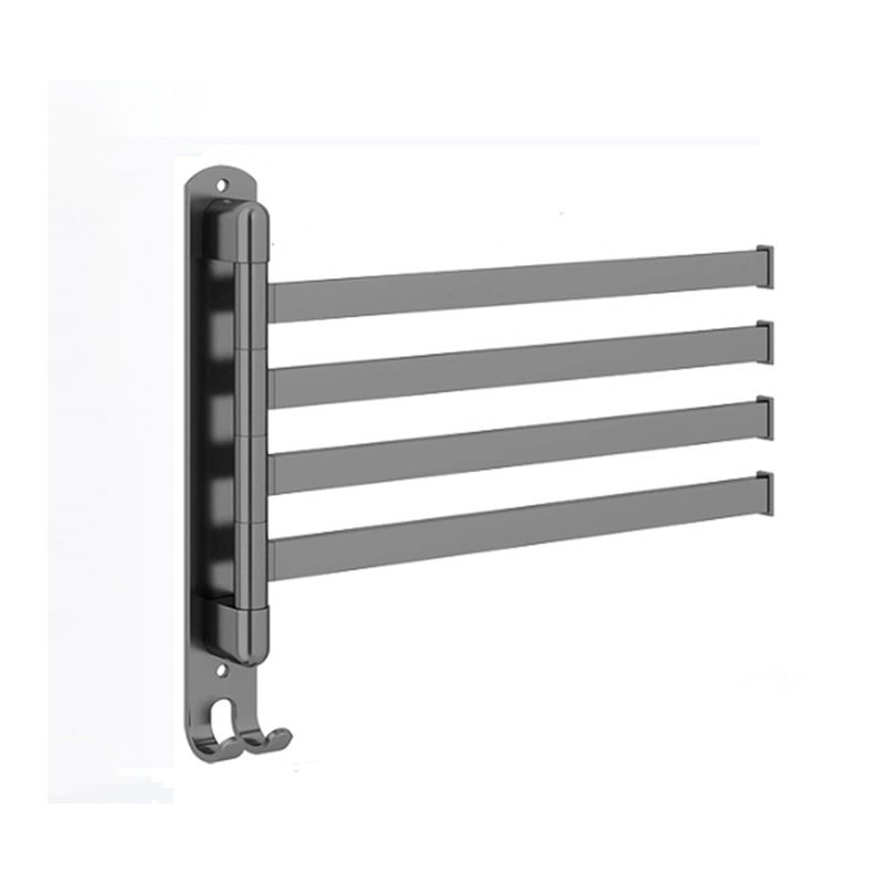 Flexispace 180° Rotatable Balcony Clothes Rack