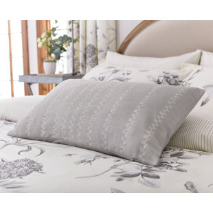 Floral Rectangular Lumbar Cushion