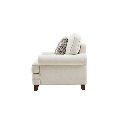 Canapé à une place - Chenille beige