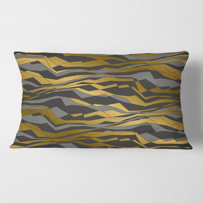 Coussins lombaires et à motif de vagues