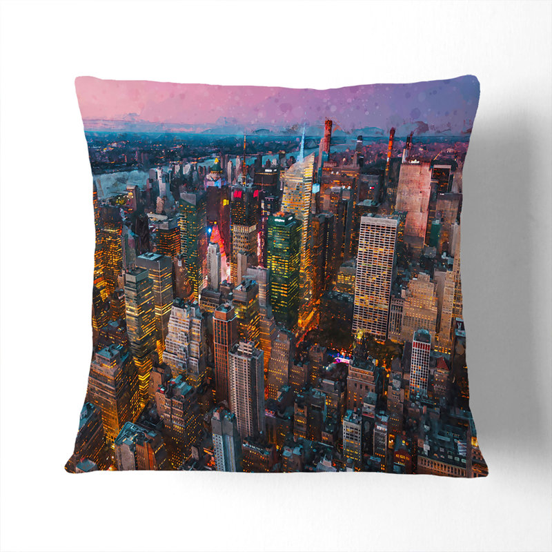 Square Throw Cushion, Stone, 55cm H x 55cm W x 20cm D
