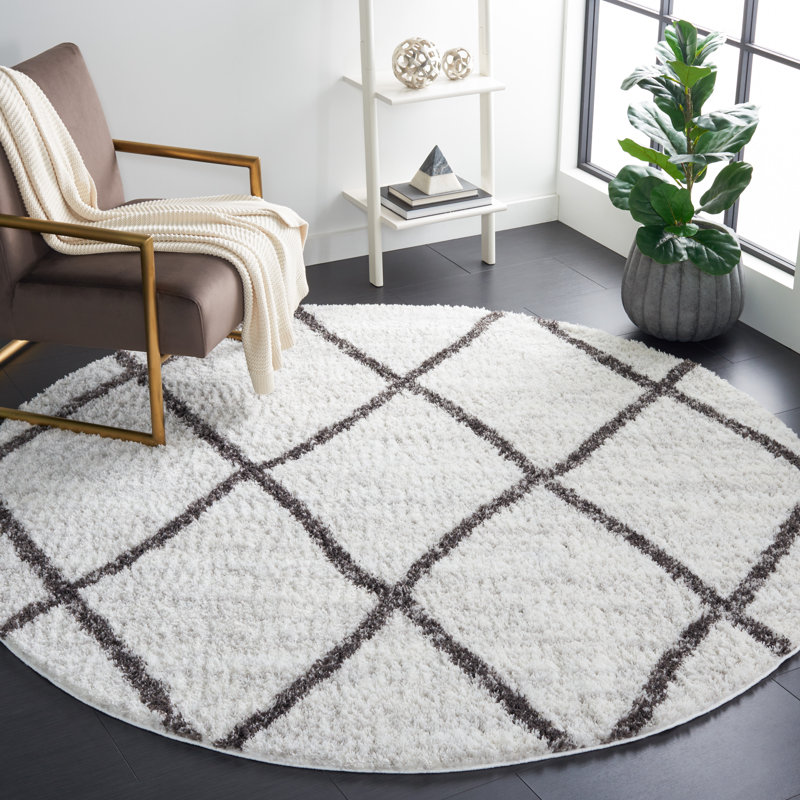 Natrell Performance Geometric Rug, Round 7'