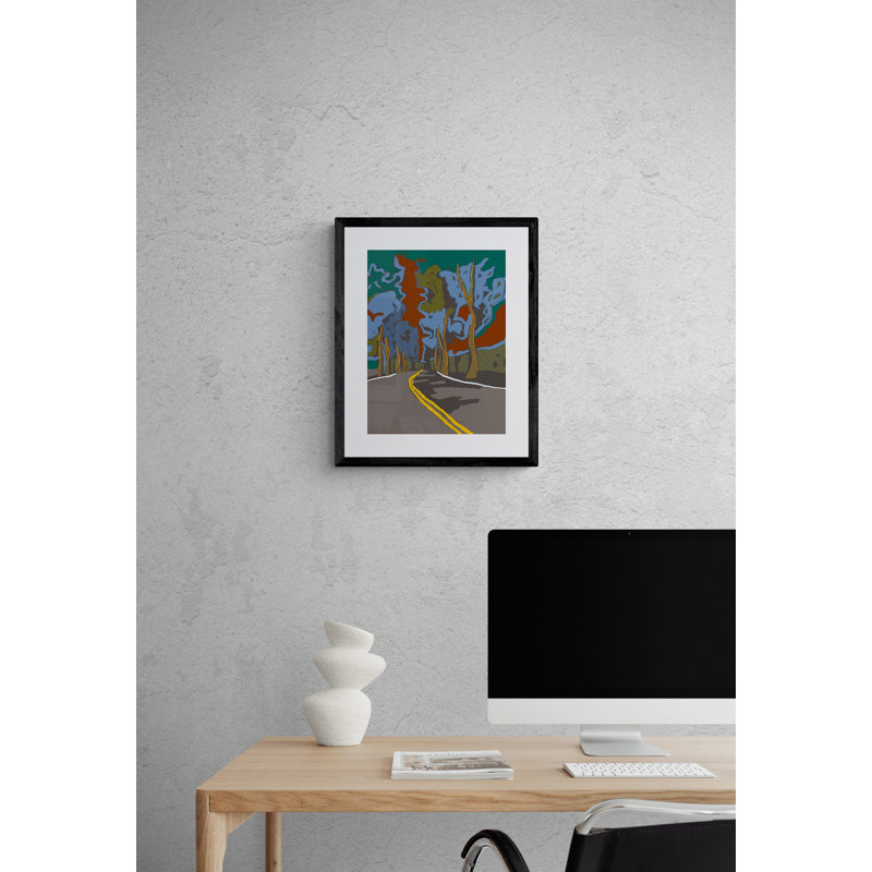 Canary Pines Shadow Print by Deborah Blum, 20" H x 16" W