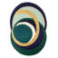 Alliances Abstract Area Rug in Green/Blue/Gold-72275983