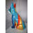 Modern Art Of A Graffiti Great Dane Dog Made Of Resin Size: 20" X 11" X 28"H