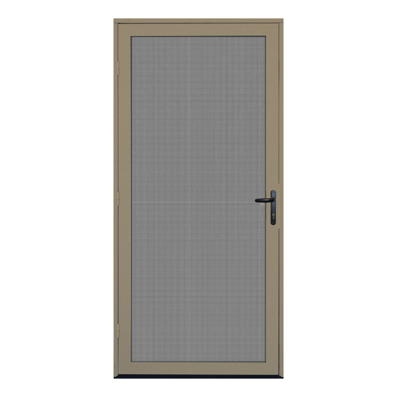 Porte moustiquaire en aluminium de sécurité ultime à fixation en surface 2,1 Meshtec, H 80 po x l 32 po x p 1,7 po