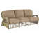 River Run 88'' High-Density Polyethylene (HDPE) Wicker Outdoor Patio Sofa