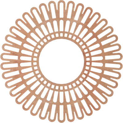 Médaillon de plafond en bois Cornellius
