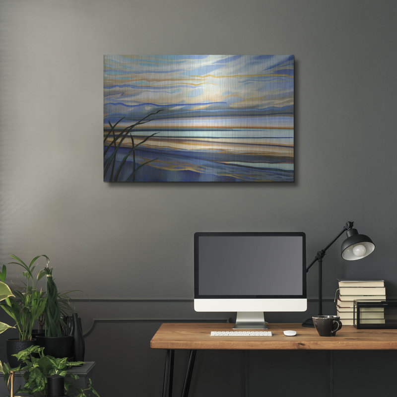 "Shoreline" par Louise Montillio, H 24 po x l 36 po