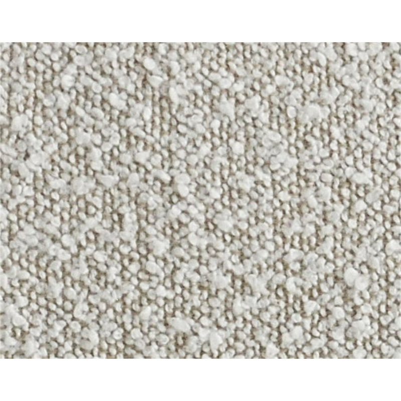 Iniko Beige Boucle Sofa With Toss Pillows