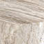 Grover Outdoor Faux Stone Hourglass Side Table - White-1858491224