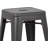 Backless Modern Light Weight Industrial Contemporary Rustic Vintage Costal Metal Bar Stools Without Back And 4 Leg Design   (No Including  Table)-2132526208