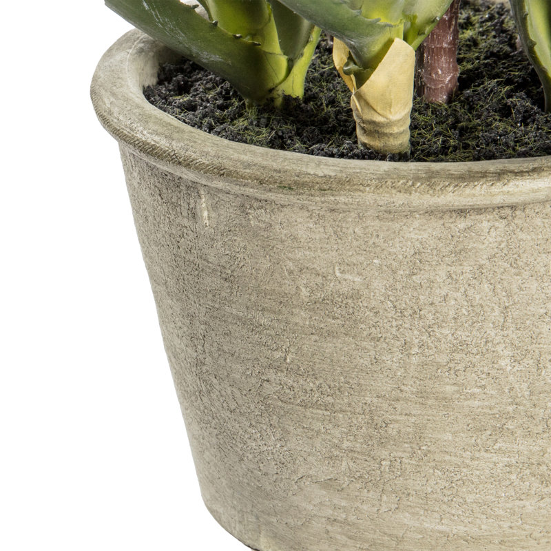 38cm Faux Succulent in Pot
